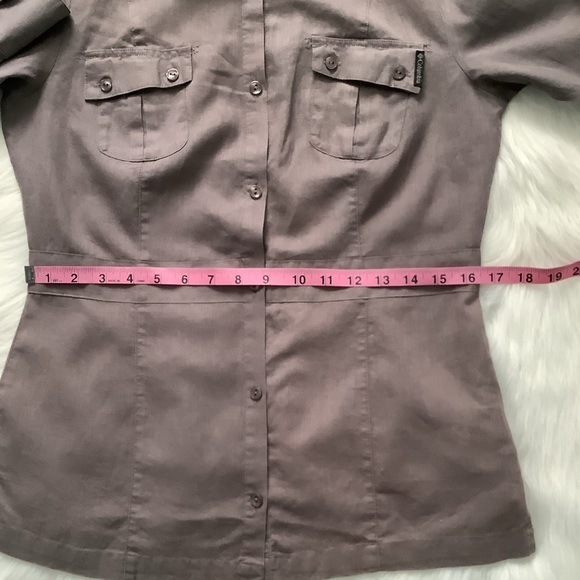COLUMBIA Sportswear Linen Blend Shirt - Picture 10 of 11